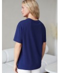 Футболка женская т.синий_moncheri