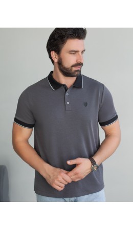 Футболка мужская серый меланж