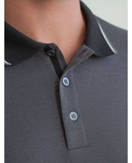 Футболка мужская серый меланж