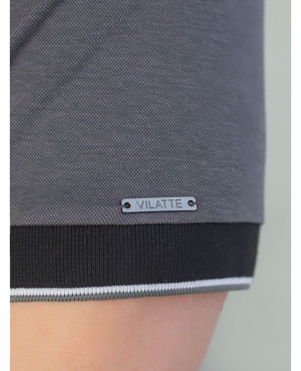 Футболка мужская серый меланж