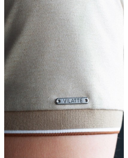 Футболка мужская т.бежевый меланж