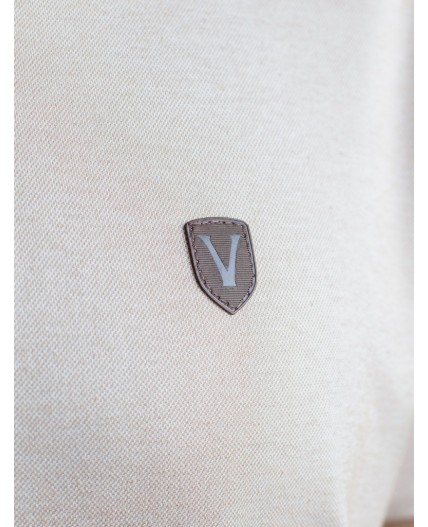 Футболка мужская т.бежевый меланж