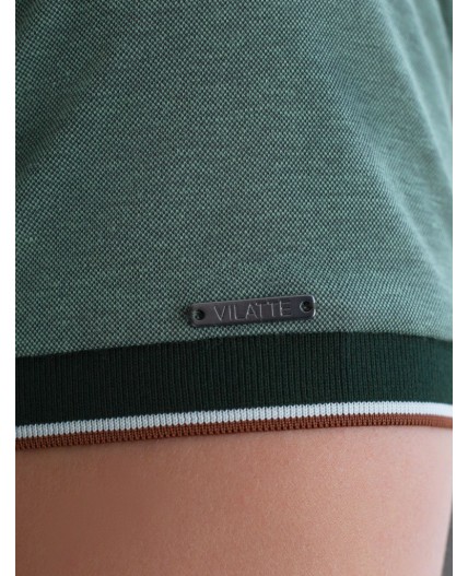 Футболка мужская хаки меланж