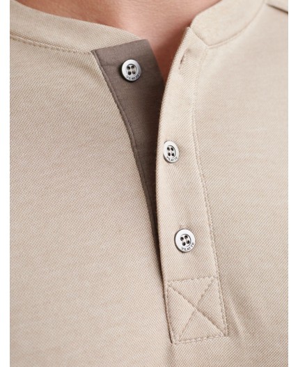 Джемпер мужской т.бежевый меланж