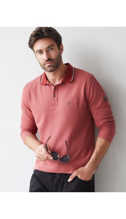 Джемпер мужской кирпичный