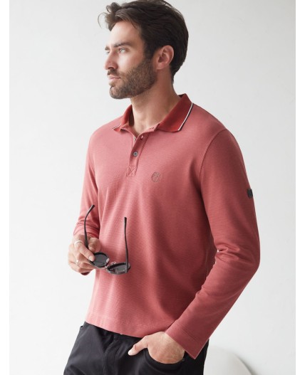 Джемпер мужской кирпичный