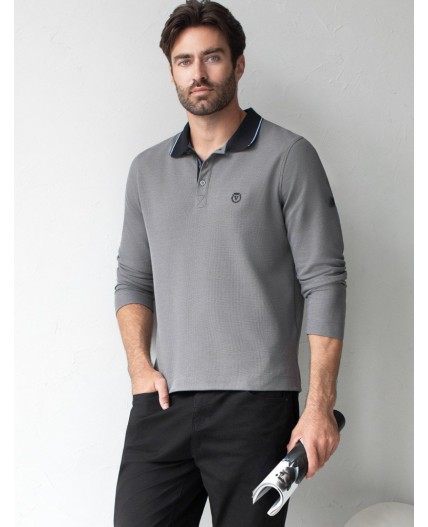 Джемпер мужской т.серый