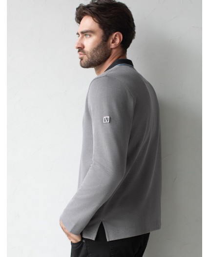 Джемпер мужской т.серый