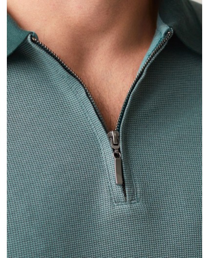 Джемпер мужской дымчатый изумруд