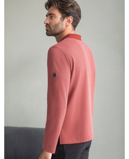 Джемпер мужской кирпичный