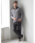 Джемпер мужской т.серый