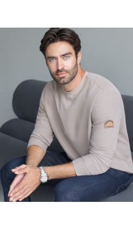 Джемпер мужской бежевый_wanderlust