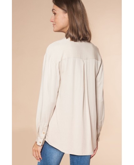 Блузка женская светло-бежевый