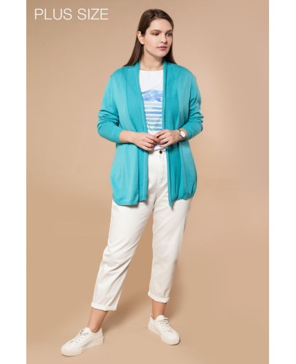 Жакет женский аквамарин