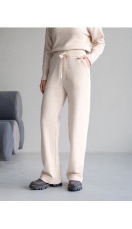 Брюки женские овсяный меланж