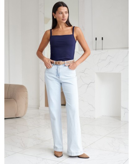 Топ женский т.синий