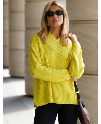 Джемпер женский имбирный