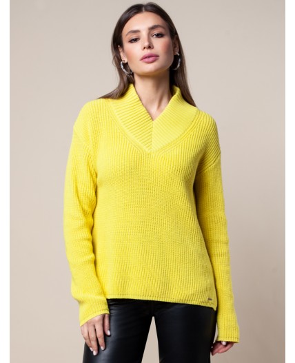 Джемпер женский имбирный