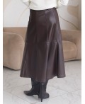Юбка женская коричневый