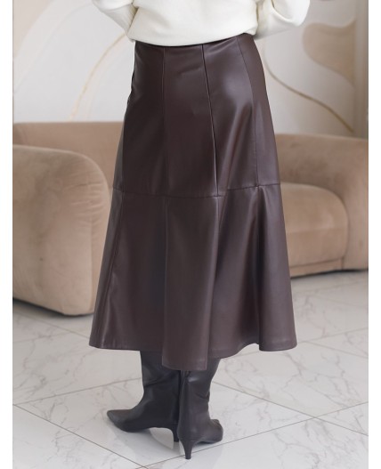 Юбка женская коричневый