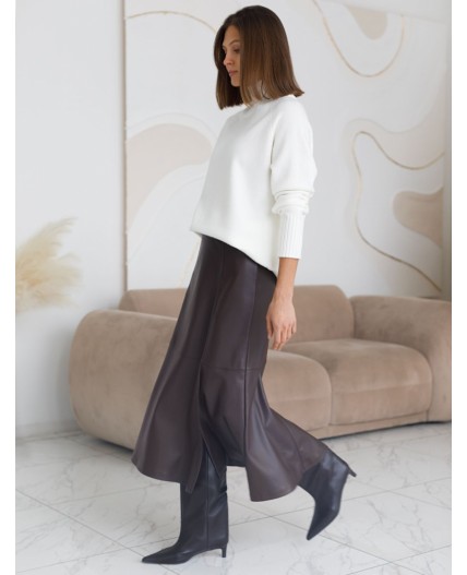 Юбка женская коричневый