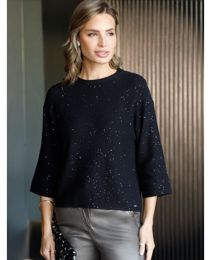 Джемпер женский черный