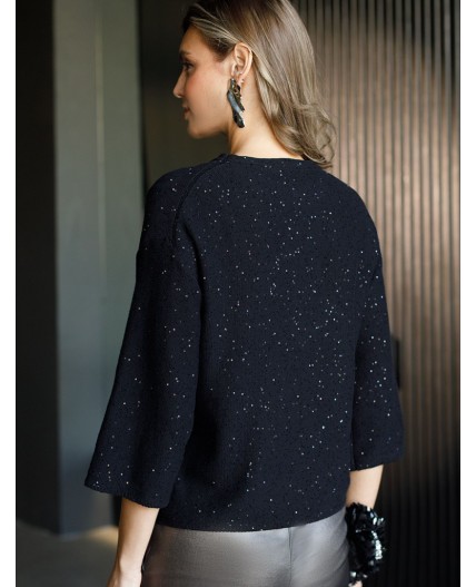 Джемпер женский черный