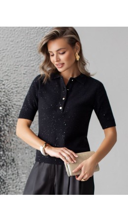 Джемпер женский черный