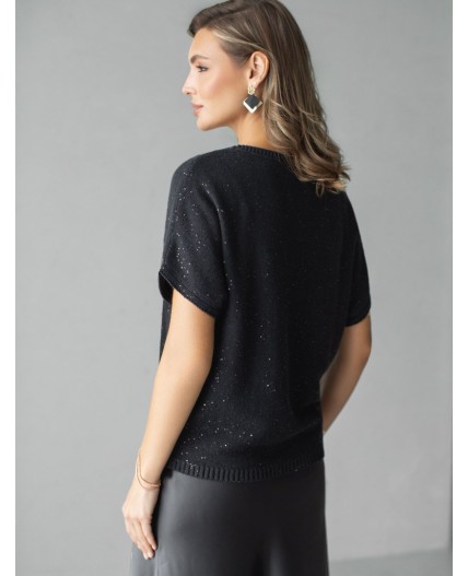 Джемпер женский черный