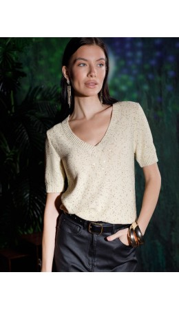 Джемпер женский бежевый