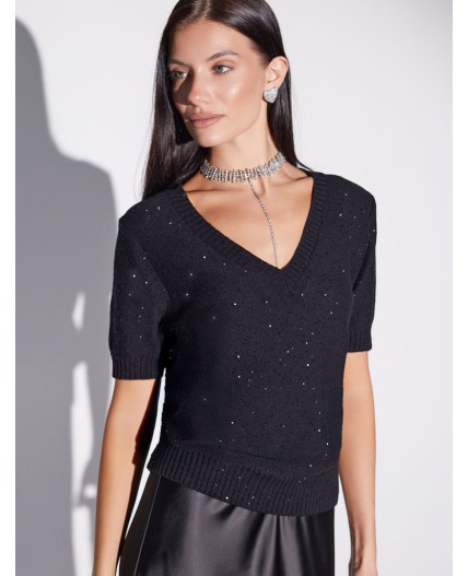 Джемпер женский черный