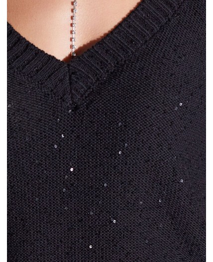 Джемпер женский черный