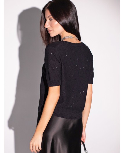 Джемпер женский черный