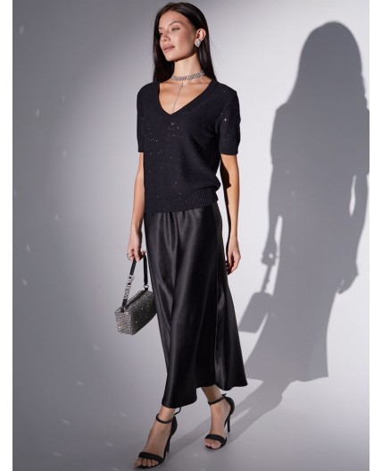 Джемпер женский черный