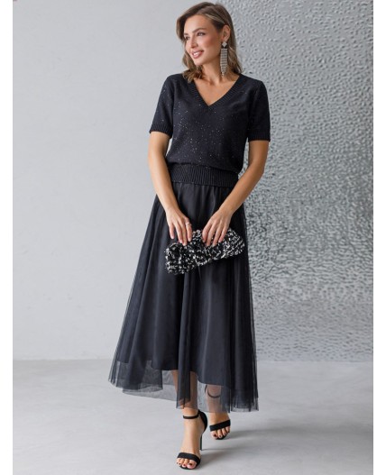 Джемпер женский черный