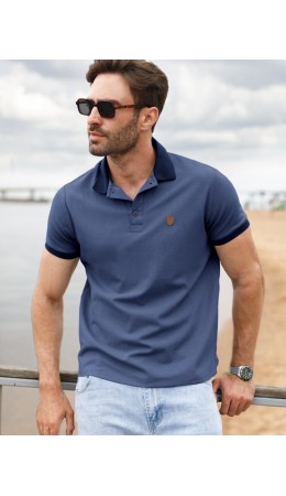 Футболка мужская темно-синий