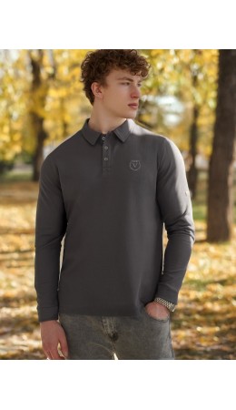 Джемпер мужской т.серый