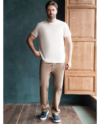 Футболка мужская овсяный