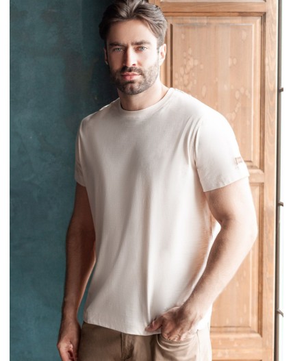 Футболка мужская овсяный