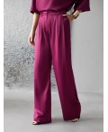 Брюки женские бургунди