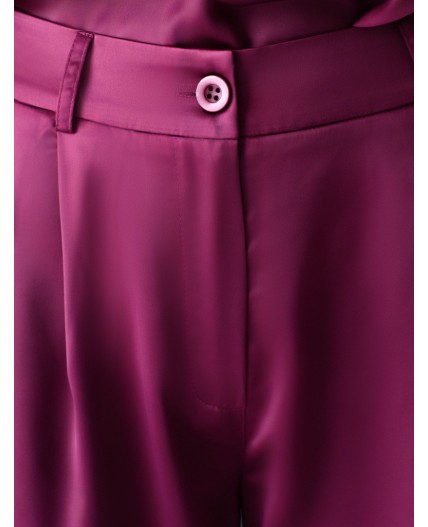 Брюки женские бургунди