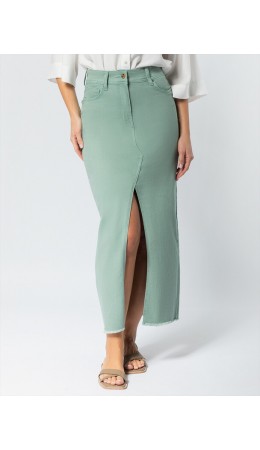 Юбка женская оливка