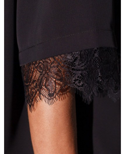 Блузка женская черный