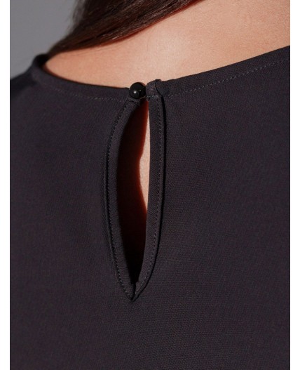 Блузка женская черный