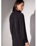 Блузка женская черный