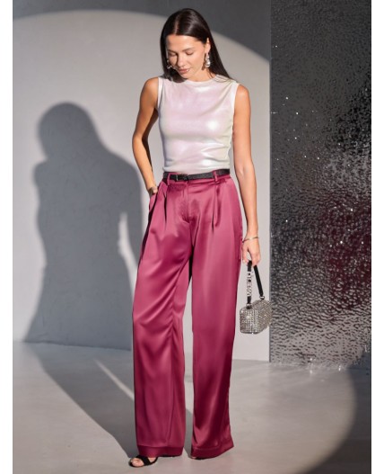 Топ женский перламутровый