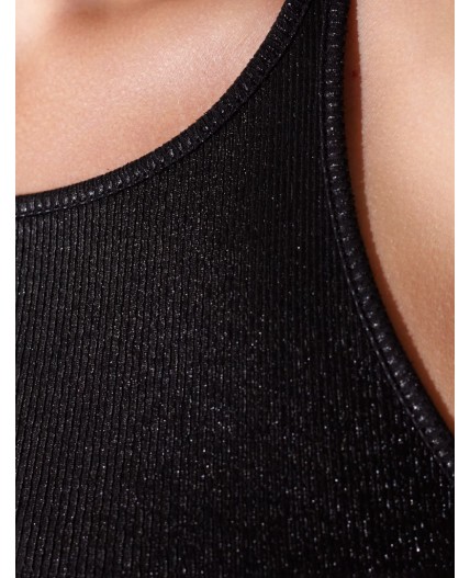 Топ женский черный