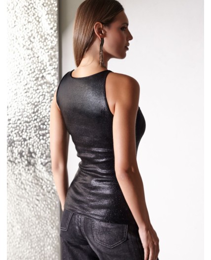 Топ женский черный