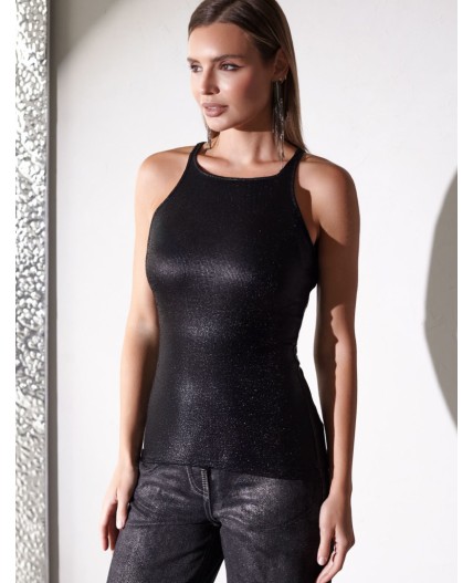 Топ женский черный