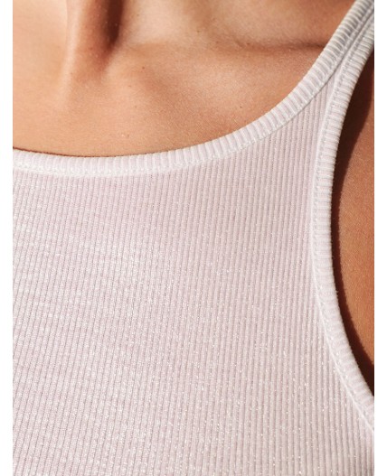 Топ женский перламутровый